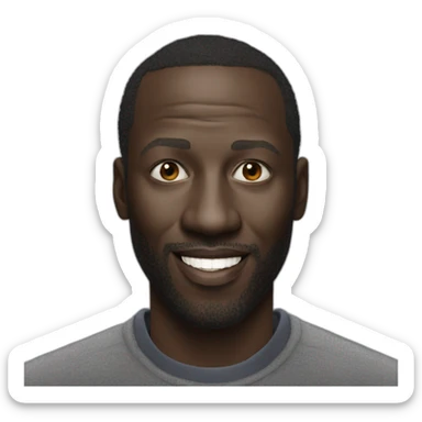 Omar sy sticker