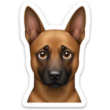 dog Malinois  sticker