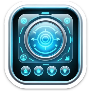 Create for me an image or emoji when an AI comes & changes the world of search engines. sticker