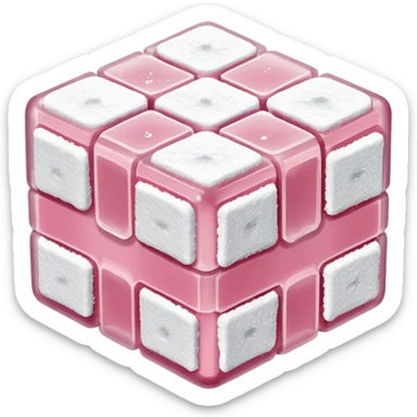 white turkish delight sticker