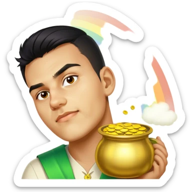 Rainbow Road sticker