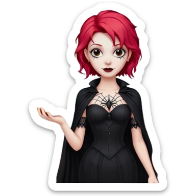 Chris motionless  🕸🦇🎃🥀⚰️🖤🪦🎶🎤👩‍🦰 sticker