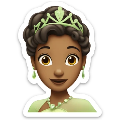 princess tiana sticker