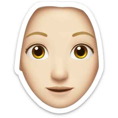 galadriel straight hair sticker