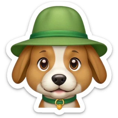 Saint Patrick’s day dog sticker