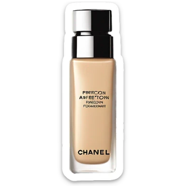  a￼bottle of Chanel Perfection Lumière foundation sticker