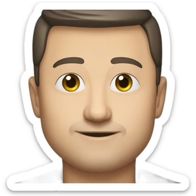 Volodymyr Zelensky sticker