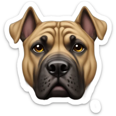 Presa canario dog sticker