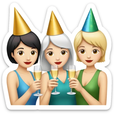 Community festival celebration sticker