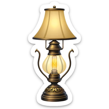 Lamp and Electric light sticker