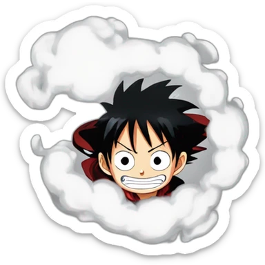 Monkey D Luffy gear5 sticker
