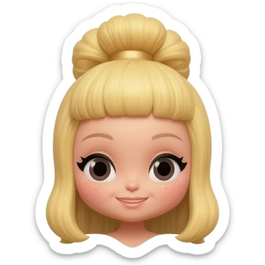 Cute diva emojidivae sticker