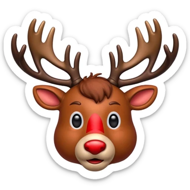 Rudolph the Red Nosed Reindeer sticker