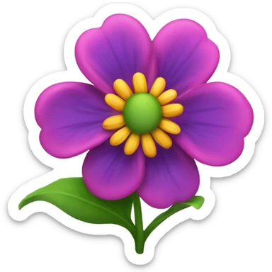 flower sticker