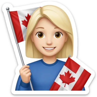 I have been in Canada for 3 years sticker