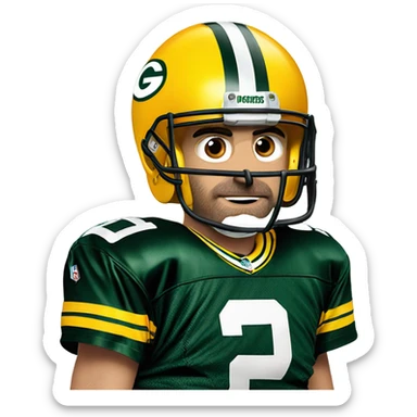 Aaron Rodgers sticker