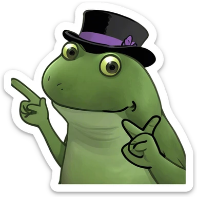 make an image of a finger tapping someone sticker