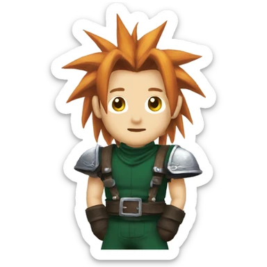 Final fantasy 7 sticker