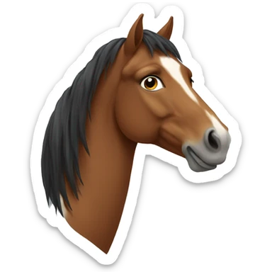 Horse sticker