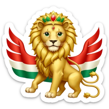 no just copy the persia flag from 100 years ago and just make it here sticker