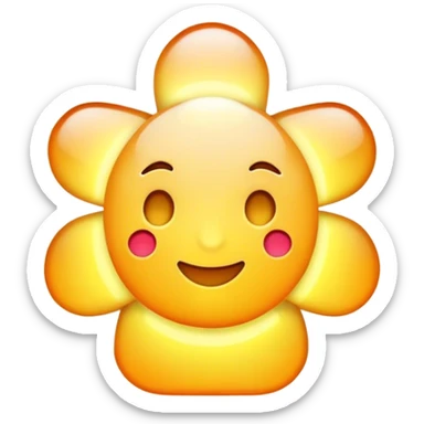 plus glowy icon sticker