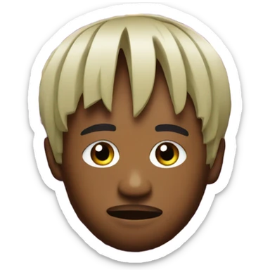Juice wrld with 100 percs sticker