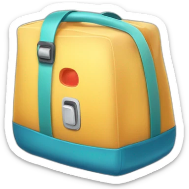 Bag for vacuum cleaner sticker