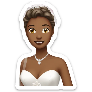 bride sticker
