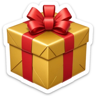 present getting worked on sticker