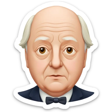 Sir John Betjeman sticker