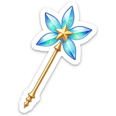 magic fairy wand  sticker