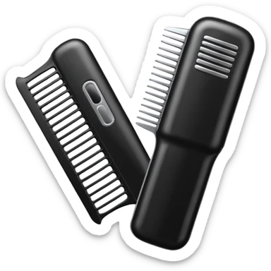 hair volume comb heater sticker