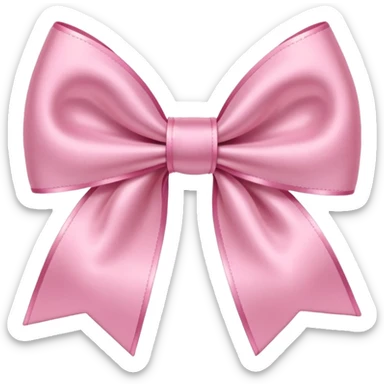 fiocco rosa aesthetic sticker