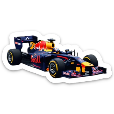 RedBull f1 sticker