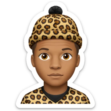 Kylian Mbappé général Mobutu sticker