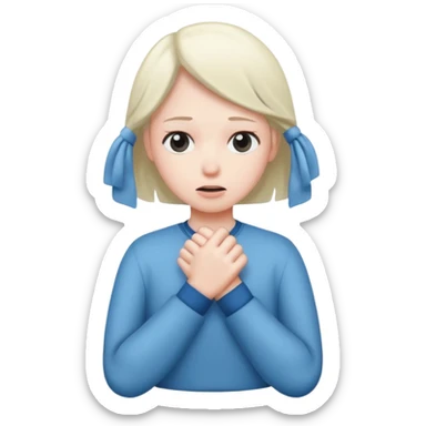 shaking and shivering sticker