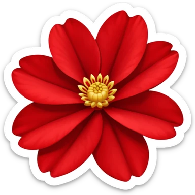FLOR DE NOCHE BUENA sticker
