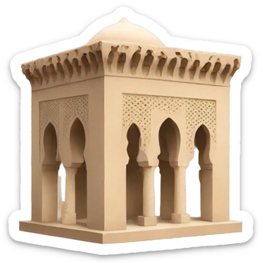 Morocco monument  sticker
