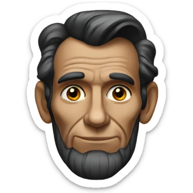 Abraham Lincoln  sticker