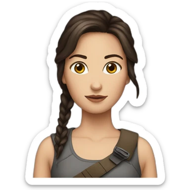 Katniss sticker