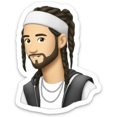 Tom kaulitz 2000s sticker
