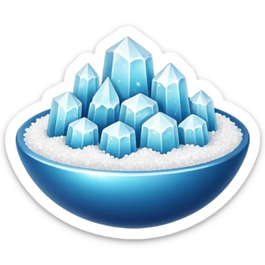 Salt Crystals sticker