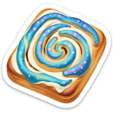galaxy danish pastry sticker