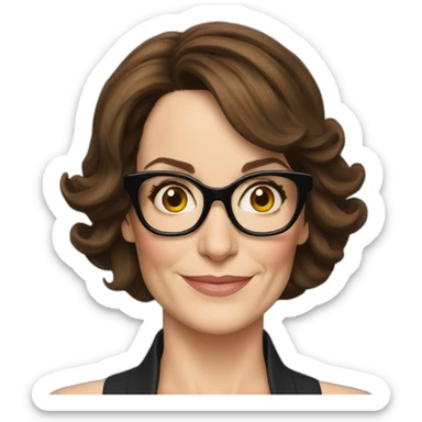 Tina Fey sticker