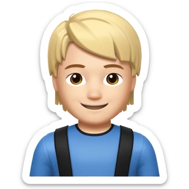 Liam the noob in roblox sticker