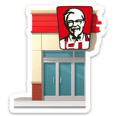 Kfc sticker