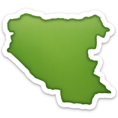 Lebanon map sticker