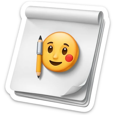 A paper thats a job application  sticker