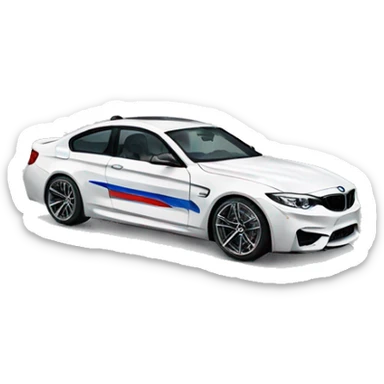 Logo bmw m performance  sticker