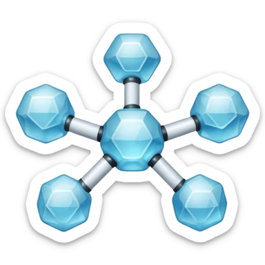 Methamphetamine molecule sticker